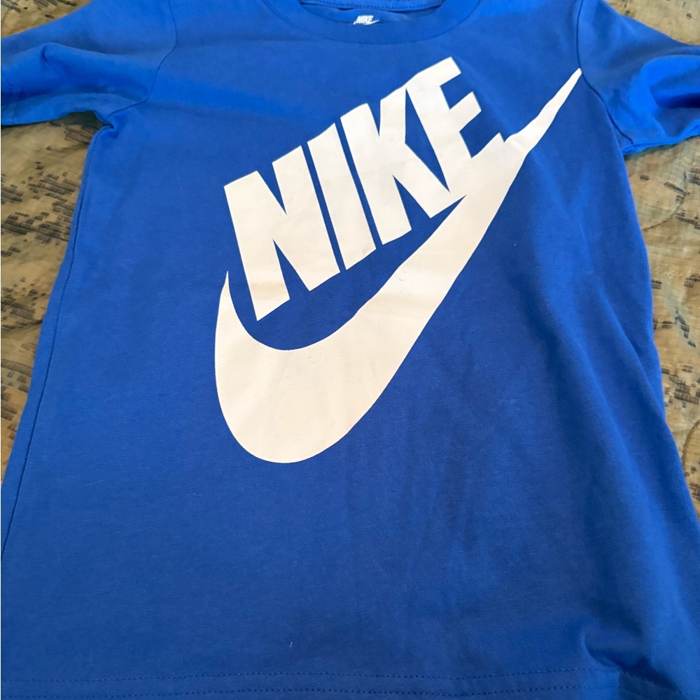 Nike Kids Royal Blue Short Sleeve Tee Size 3-4 Years